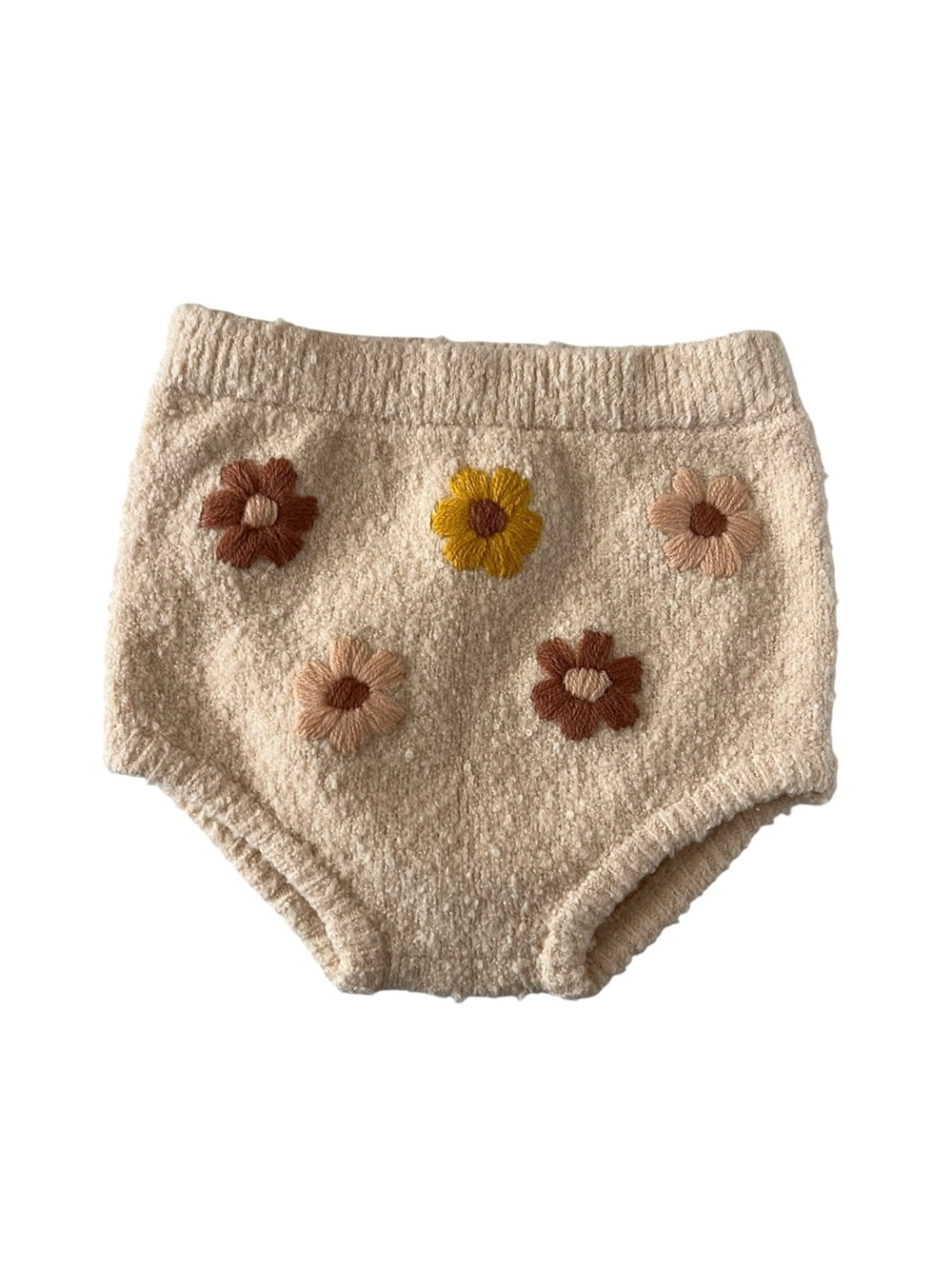 NEW Rylee + Cru Cream Floral Knit Baby Bloomers